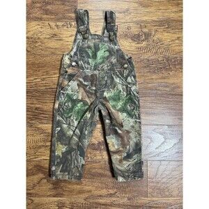Jordan Lee Originals Toddlers Camouflage Bib Overalls size 12 Mo Made in USA VTG